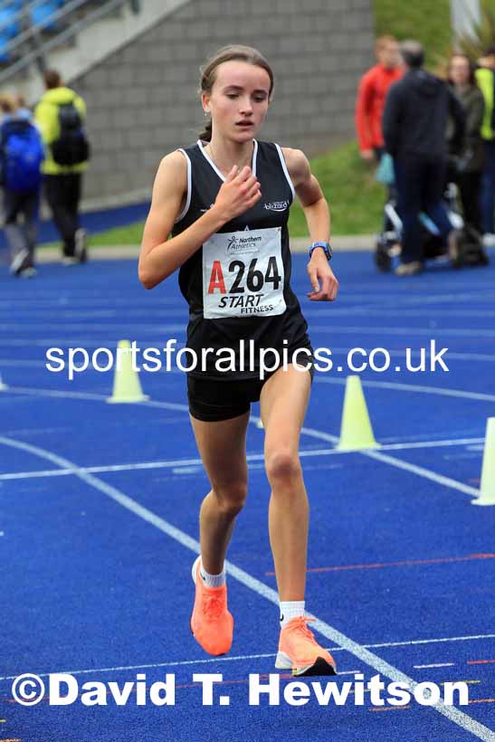 Womens under-17s 2022 Northern Road Relays, SportsCity, Manchester. Photo: David T. Hewitson/Sports for All Pics